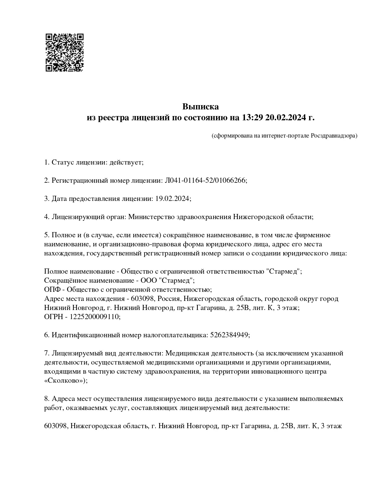 лицензии 1